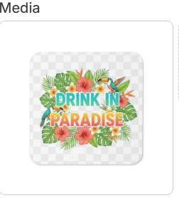 Drink in Paradise Coaster 2-Pack