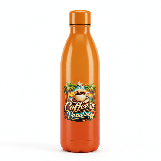 Insulated Water Bottle - Orange
