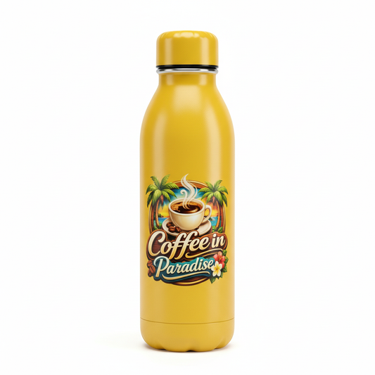 Insulated Water Bottle - Yellow
